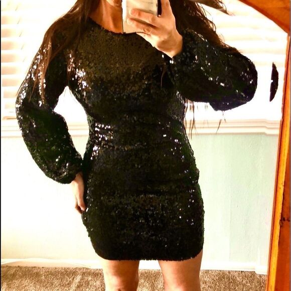 Black sequin mini - Picture 7 of 7